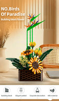 Mould King Building Block, Flower World, Birds of Paradise (10024) 1608 Pieces