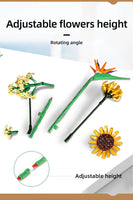 Mould King Building Block, Flower World, Birds of Paradise (10024) 1608 Pieces