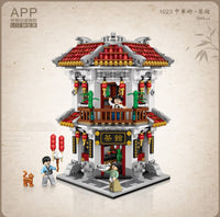 LOZ Mini Building Block, Street Series, Ancient Chinese Style Building Street View Set (1023, 1024, 1025)