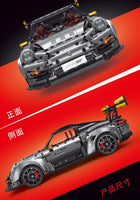 TGL Building Block, Technic Series, GR2 RS 911 Silver Grey (T5026B) 3389 Pieces, 1:8 Scale, Static Version