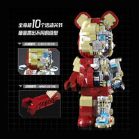 Wangao Mechanical Bear Robot Iron Man (188004) 1600+ Pieces