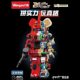 Wangao Building Block, Bear Robot Zaku (188010) 2135 Pieces