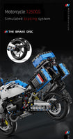 BMW R1250 GS Motorcycle (T4022) 2369 Pieces, 1:5 Scale
