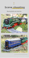 Mould King Building Block, Motorized BR18 German Express Train (12007) 2348 Pieces