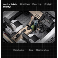 CaDA Initial D 1:12 Toyota Trueno AE86 (C61024), Non-Motorized Version
