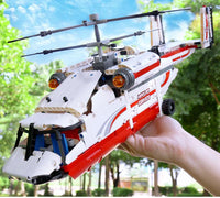 High-Tech Series Helicopter App Motorized Building Set (15012)