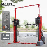 Mould King Building Block, MOC-3054 Double Column Car Lift 1:8 (13053) 537 Pieces