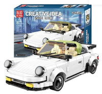 Mould King Building Block, Creative Idea Series, Classic 911 Targa Sports Car (13103) 882 Pieces