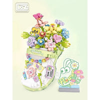 LOZ Mini Model 1350 and 1351 - Floral Shoe Collection
