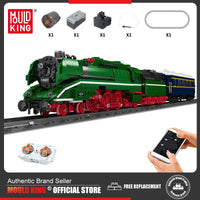 Mould King Building Block, Motorized BR18 German Express Train (12007) 2348 Pieces
