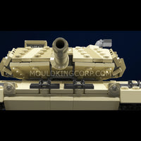 Mould King Building Block, Military Leopard 2 Tank with remote control (20020) 1091 Piecesing Set