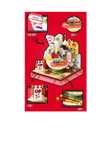 Sembo Stephen Chow Movie-Themed Building Blocks - God of Cookery, King of Comedy, CJ7, The Mermaid Models