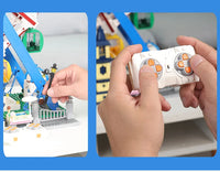 Mould King Building Block: Motorized Ferris Wheel with LED Light (11006)