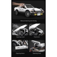 CaDA Initial D 1:12 Toyota Trueno AE86 (C61024), Non-Motorized Version