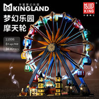 Mould King Building Block: Motorized Ferris Wheel with LED Light (11006)