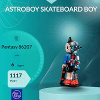 Pantasy Building Block, Astro Boy Series, Astro Boy The Skateboard Boy (86207) 1117 Pieces