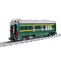 Mould King Building Block, World Railway Train Bricks No.NJ2 Diesel Locomotives Extension Cart for 12001 (12001CX) 1009+ Pieces