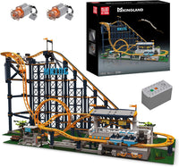 Mould King Building Block, Theme Park Series, Roller Coaster (11012) 3024 Pieces