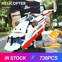 High-Tech Series Helicopter App Motorized Building Set (15012)