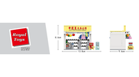 Royal Toys Building Block, City Story Series, Traditional Stationery Store, (RT57) 102 Pieces