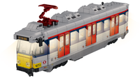 Royal Toys Building Block, Hong Kong City Story Series, MTR Light Rail Train II, (RT48) 754 Pieces