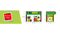 Royal Toys Building Block, Hong Kong City Story Series, Yata Supermarket, (RT17) 209 Pieces