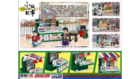 Royal Toys Building Block, Hong Kong City Story Series, News Stall, (RT10) 156 Pieces