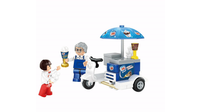 Royal Toys Building Block, Hong Kong City Story Series, Ice Creamn Tricycle, (RT07) 62 Pieces