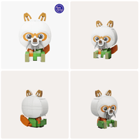 KungFu Panda Mini Figure Characters (PO, Tigress, Shifu, Zhen)