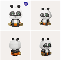 KungFu Panda Mini Figure Characters (PO, Tigress, Shifu, Zhen)