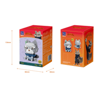 KungFu Panda Mini Figure Characters (PO, Tigress, Shifu, Zhen)