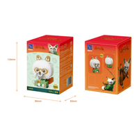 KungFu Panda Mini Figure Characters (PO, Tigress, Shifu, Zhen)