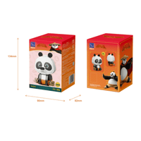 KungFu Panda Mini Figure Characters (PO, Tigress, Shifu, Zhen)