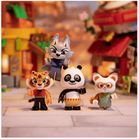 KungFu Panda Mini Street View (PO, Tigress, Shifu, Zhen)