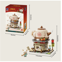 KungFu Panda Mini Street View (PO, Tigress, Shifu, Zhen)