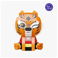 (Pre-Order) Pantasy Building Block, KungFu Panda Series, Mini Figure Characters (PO, Tigress, Shifu, Zhen) (99124- 99127)