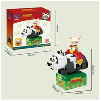 (Pre-Order) Pantasy Building Block, KungFu Panda Series, Mini Cosrider (Po, Tigress, Shifu, Zhen) (86510-86513)