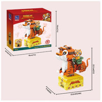 (Pre-Order) Pantasy Building Block, KungFu Panda Series, Mini Cosrider (Po, Tigress, Shifu, Zhen) (86510-86513)