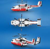 High-Tech Series Helicopter App Motorized Building Set (15012)