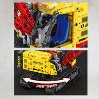 Reobrix Technic 22006 Crawler Crane RC - Construct with Precision