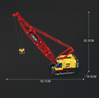 Reobrix Technic 22006 Crawler Crane RC - Construct with Precision
