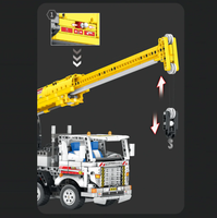 Reobrix Technic 22007 Autocrane - Engineering Marvel at Your Fingertips