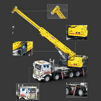 Reobrix Technic 22007 Autocrane - Engineering Marvel at Your Fingertips