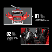 Reobrix Technic 22008 Fire Truck - Blaze a Trail of Imagination