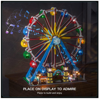 Mould King Building Block: Motorized Ferris Wheel with LED Light (11006)