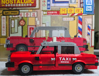 Nostalgic Classic Hong Kong Retro Red Taxi (991010)