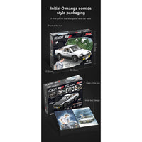 CaDA Initial D 1:12 Toyota Trueno AE86 (C61024), Non-Motorized Version