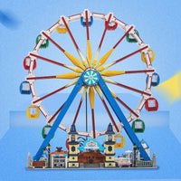 Mould King Building Block: Motorized Ferris Wheel with LED Light (11006)