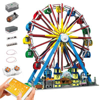Mould King Building Block: Motorized Ferris Wheel with LED Light (11006)