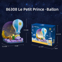 Pantasy Building Block, Le Petit Prince, Little Prince Hot Air Balloon (86308) 300 Pieces